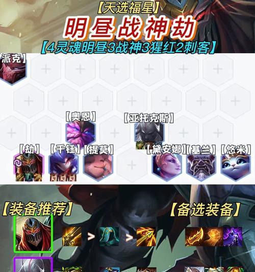 《云顶之弈1022明昼月神阵容全解析》（掌握关键配合）